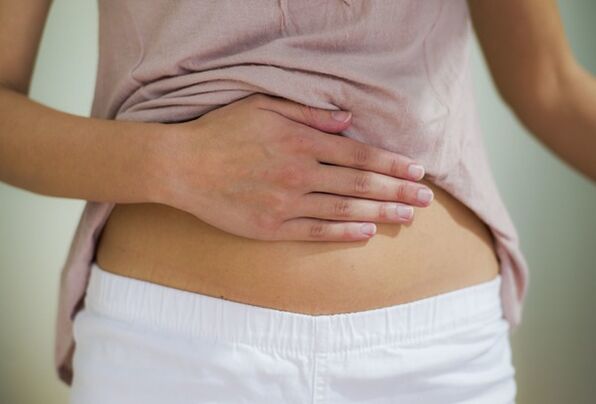 douleurs abdominales dues aux vers