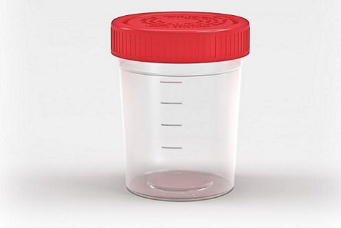 récipient pour tester les parasites